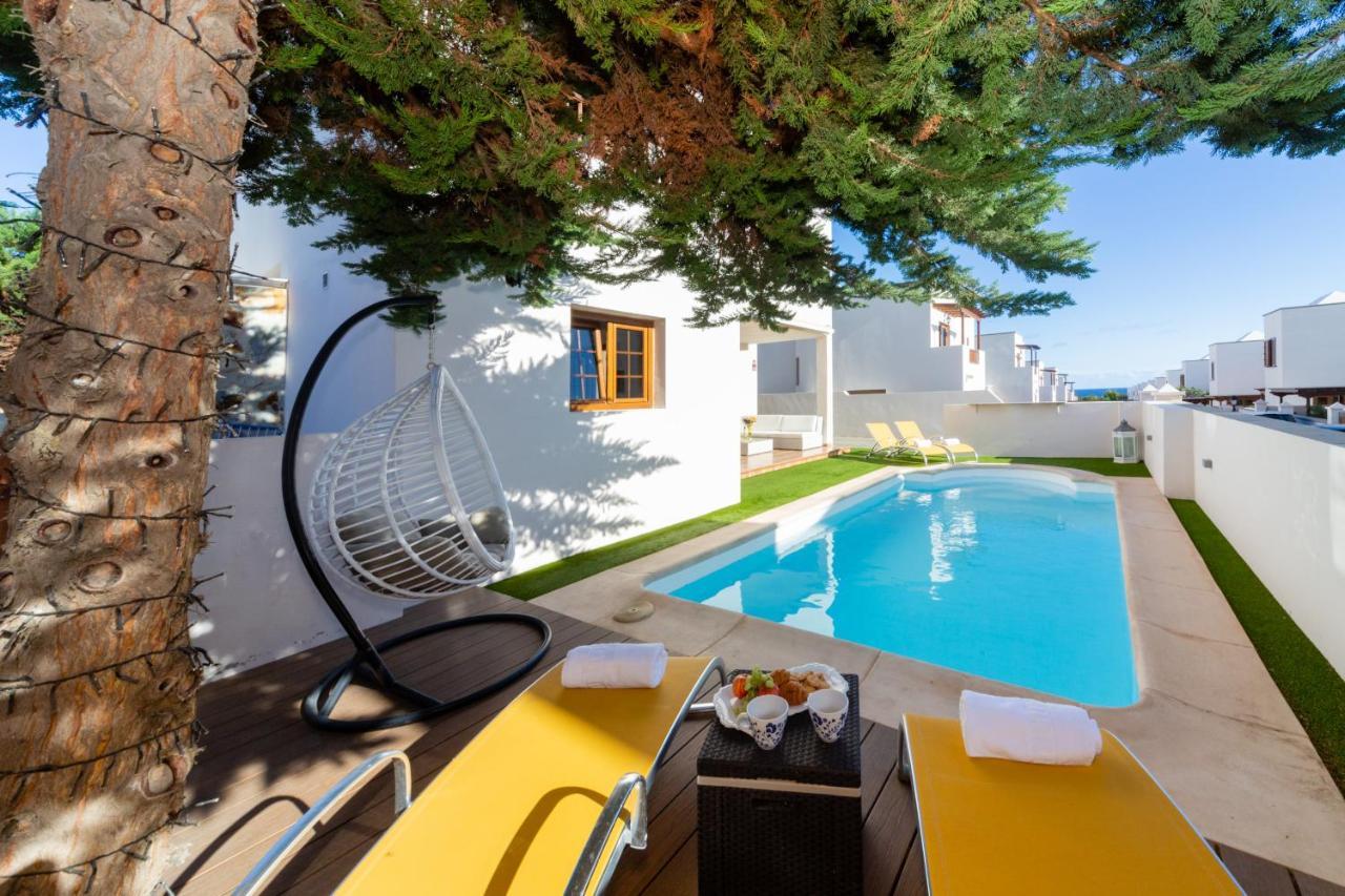 Valentina Villa Private Pool Garden Costa Teguise Exterior photo